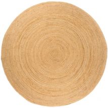 Maison Chic - Tapis Jute tressé Tapis de salon Tapis d'entrée 240 cm Rond 36990
