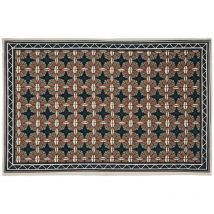 Atmosphera Créateur D'intérieur - Tapis Le cafe imprimé en coton 60x90cm