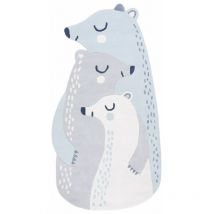 Lilipinso - Tapis 100% coton les 3 ours 90 x 170 cm