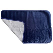 Tapis magique 2 en 1 Absorbant Anti-dérapant 45x70cm - Bleu nuit.