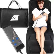 Tapis De Massage Et Chauffant, 12 Moteurs, 20 Modes