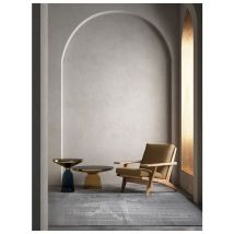 Vivabita - Tapis moderne abstrait intérieur rectangle Smarty Gris 170x230