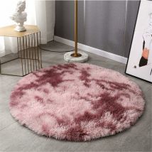 Tapis Moderne Chambre décoration Tapis Moelleux Tapis Moelleux Salon Tapis Rond Doux Salon Tapis antidérapant Chambre Tapis de Sol, Tapis coloré.