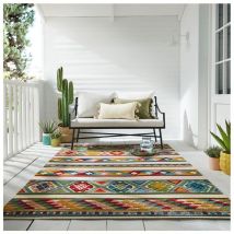 Tapis moderne coloré extérieur et intérieur Sunshine Multicolore 200x290