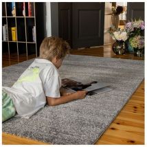 Obsession Ag - Tapis moderne rectangle intérieur Smarty Gris 120x170