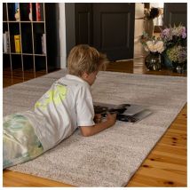 Obsession Ag - Tapis moderne rectangle intérieur Smarty Sable 120x170