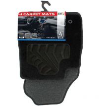 Tapis moquette compatible avec Ford Fiesta 13-17 sur mesure 4 pieces