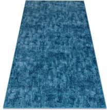 TAPIS - MOQUETTE POZZOLANA bleu blue 100x150 cm
