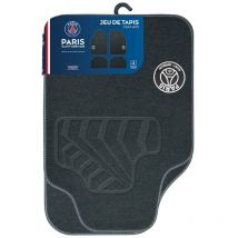 Tapis moquette Universel psg 4 pieces - Noir - Paris Saint Germain