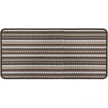 Vica - Tapis Multi Stripes Beige Brown 66x120cm