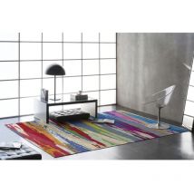 Tapis multicolore abstrait moderne plat Serra Multicolore 160x230