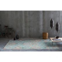Naf Naf - Tapis multicolore graphique moderne plat Tihua Multicolore 140x200