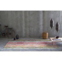 Naf Naf - Tapis moderne plat multicolore rayé Helga Multicolore 120x170