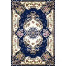 Vendorflair - Tapis Orient Bleu Dimensions - 200x300 – Qualité supérieure pour Maison, Appartement, Bureau – Style élégant et durable – Confort