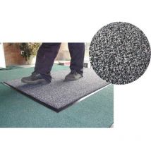 Tapis passage moyen gris pvc 90X150CM -17265