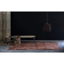 Naf Naf - Tapis plat gris rayé moderne Terros Gris 120x170