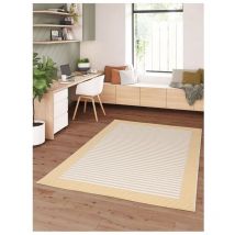 Hellocarpet - Tapis plat intérieur et extérieur recyclé moderne Nady Orange 160x230