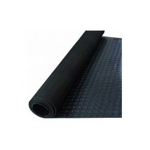 Madeinnature - Tapis podotactile à pastille en caoutchouc différentes tailles Très résistant Pour caravane, garage, hangar, remorque, ... - 040 x 120
