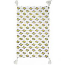 Tapis à pompons modèle Zeste