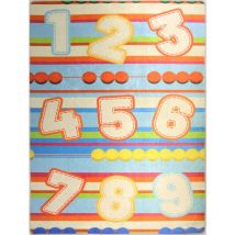 Tapis pour Chambre Enfant 120 x 160 cm - Beige – Qualité supérieure pour Maison, Appartement, Bureau – Style élégant et durable – Confort optimal,