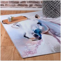 Deladeco - Tapis pour fille multicolore rectangle Ice Multicolore 120x170