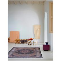 Wecon Home - Tapis pour salon oriental Täbriz iii Bleu 120x160
