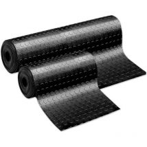 Emmevi Mv S.p.a. - Tapis Protecteur de sol en gomme antidérapant avec revêtement robuste à bulles noires Différentes tailles - 1 mètre x 5 mètres