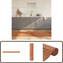 Tapis rectangulaire marron 70x1000 cm bambou - Tappeto Bambù - Tapis Nature - Tapis Salle Séjour - Tapis Design - Tapis Long