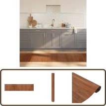 Tapis rectangulaire marron 70x300 cm bambou - Tapis En Bambou - Tapis Design - Tapis Salon - Tapis Chambre - Tapis Naturel