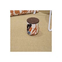 Décoweb - Tapis rond naturel - Sisal Yucatan - Sable - ø 125 cm