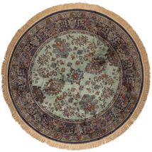 Boite A Design - Tapis, Tapis rond Raz Vert en Fabric