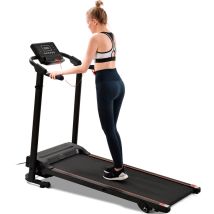 Tapis Roulant Tapis Roulant Pieghevoli Elettrici 1,5 Hp Motore Elettrico Silenzioso 12 Km/h Con Display Led, 12 Programmi E Porta Pad/cellulare, Peso 