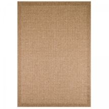 Tapis extérieur kilim 60x90 beige rectangle JUTE ART