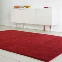 70x300 - Tapis salon 70x300 LOOK 418 1A2T Rouge fait main en laine idéal pour le couloir