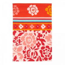 Arte Espina - Tapis chambre en acrylique 80x150 rose et violet fait main