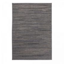 Jadorel - Tapis extérieur kilim 120x170 gris et marron rectangle sunsau