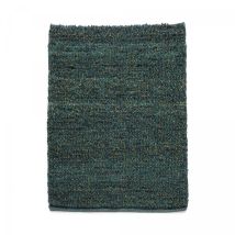 Brink&campman - Tapis salon et chambre en laine 250x350 vert rectangle tissé motif uni coble