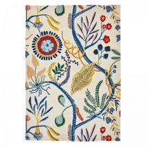 Tapis salon et chambre en laine 120x180 multicolore fait à la main