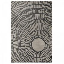 Guy Laroche - Tapis salon et chambre 160x230 beige rectangle tissé motif géométrique toscana