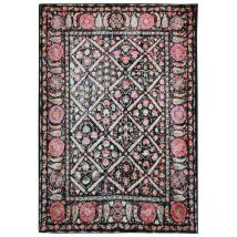 Thedecofactory - serena - Tapis motifs floraux scandinaves multicolore 133x190