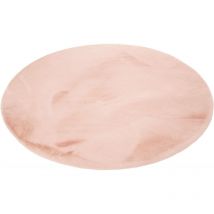 Esprit - Tapis shaggy rond uni Alice Rose ø 150