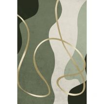 Tapis Simply Vert Dimensions - 80x150 – Qualité supérieure pour Maison, Appartement, Bureau – Style élégant et durable – Confort optimal, facile à