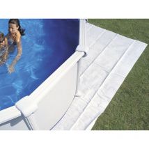 Tapis de sol TOI swimlux piscine hors-sol ovale 5.5 x 3.66m
