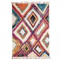 Unamourdetapis - Tapis berbère motif ethnic 80x150 violet ourika 1