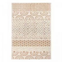 Unamourdetapis - Tapis berbère motif ethnic 60x110 crème AF1 orienvag