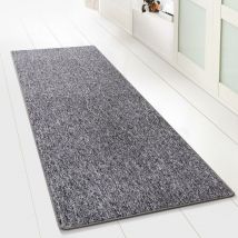 Karat - Tapis de Salon Turbo Gris Différentes largeurs 100 x 500 cm