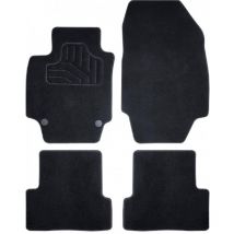 Synchro - Tapis sur mesure compatible avec Bmw Serie 1 ap11 - Incar moquette noir