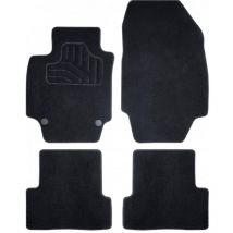 Synchro - Tapis sur mesure compatible avec Toyota Yaris 3 10-18 - Incar moquette noir