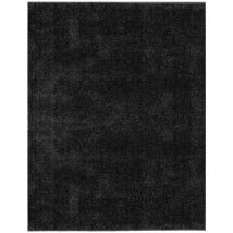 Minimal - Tapis uni de Salon Chambre Relax Sobre et Epuré (Noir - 240x340cm)