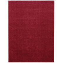 Minimal - Tapis uni de Salon Chambre Relax Sobre et Epuré (Rouge - 140x200cm)